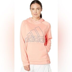 Adidas Women's Team Issue Badge Of Sport Hooded Sweatshirt Sz.‎ M